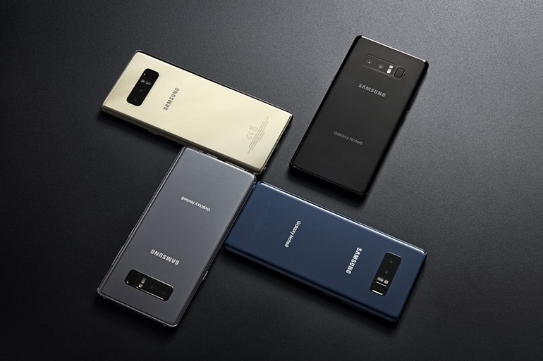 Samsung Galaxy Note 8 - variante de culoare