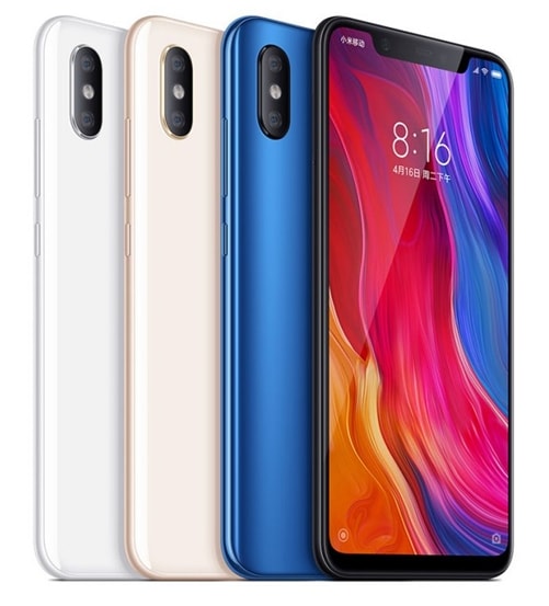 Xiaomi Mi 8 - variante de culoare